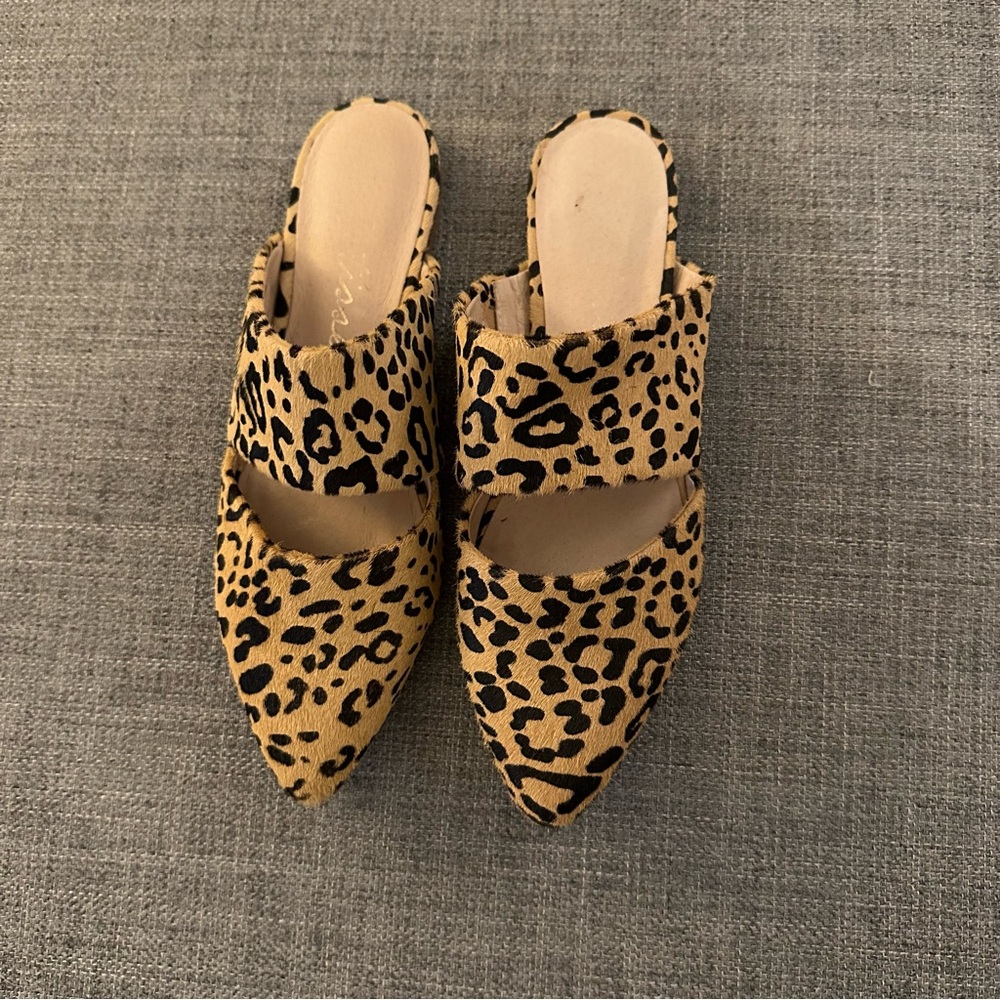 Matisse Animal Print Flats